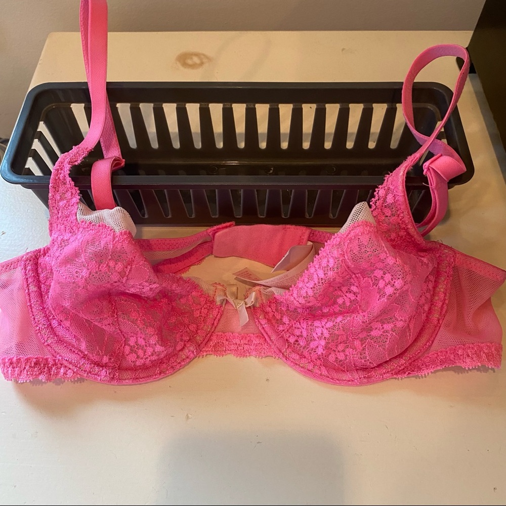 Lace Unlined Demi Bra